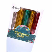 Cargar imagen en el visor de la galería, Paquete 5 rollos de Foil Luminos Christmas Gold
