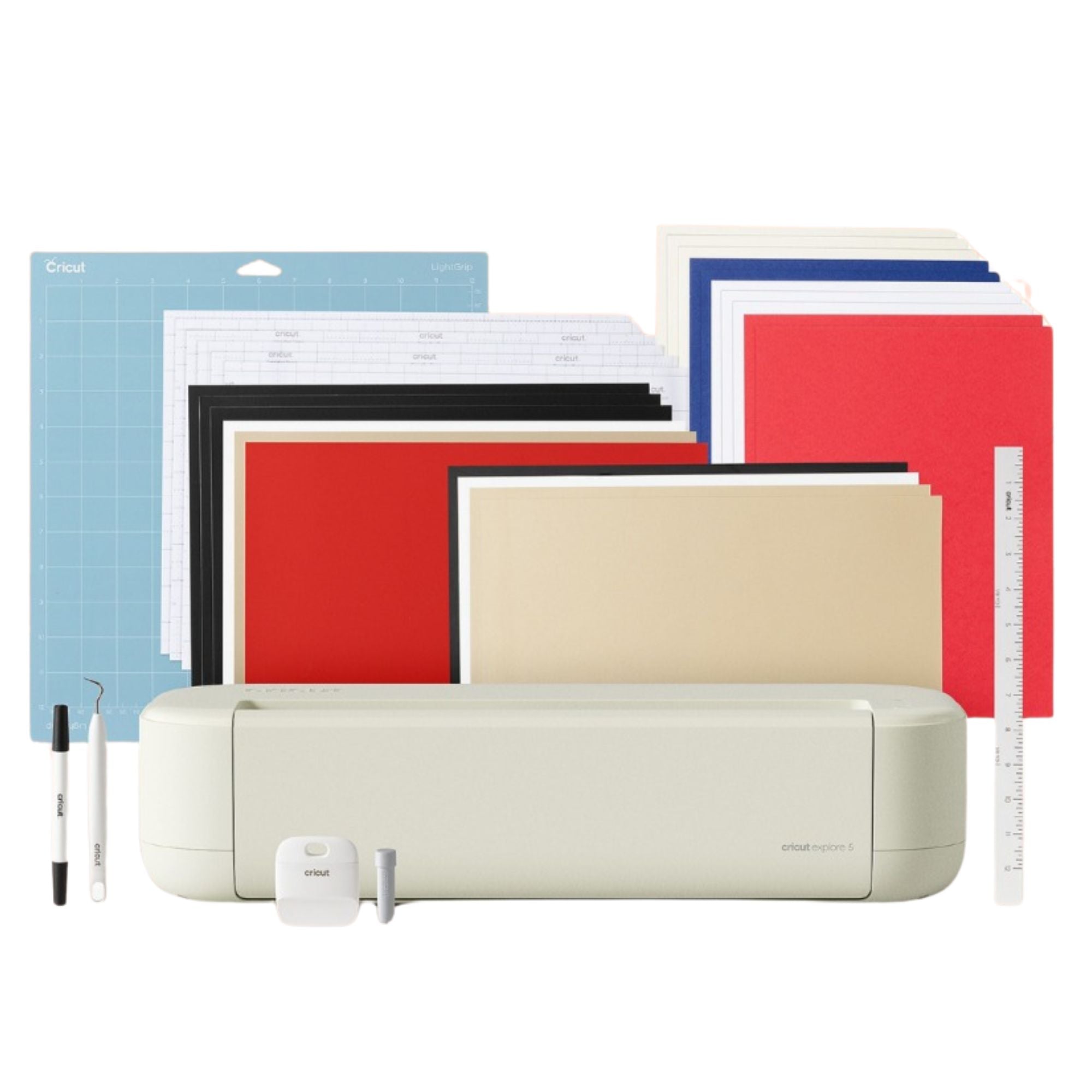 Kit Plotter de Corte Cricut Explore 5 Starter Perla