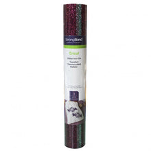 Cargar imagen en el visor de la galería, 3 HOJAS DE VINIL IRON-ON GLITTER GLAM SQUAD CRICUT