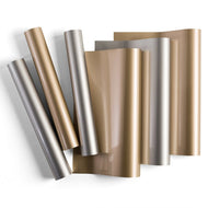 6 hojas de vinil Iron-On Everyday Metallics 12 x 12 pulgadas