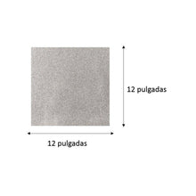 Cargar imagen en el visor de la galería, 6 HOJAS DE IRON-ON GLITTER METÁLICOS CRICUT 12 X 12 PULGADAS