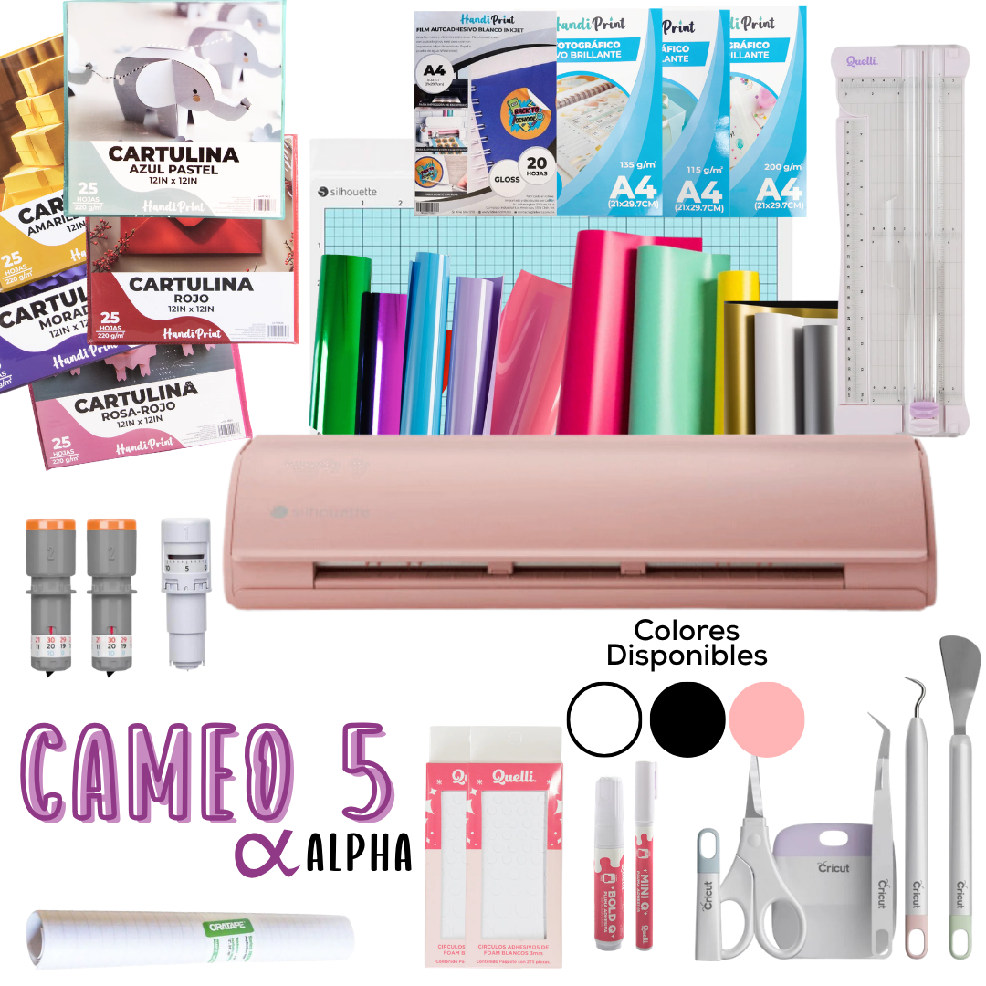 Paquete Completo Quelli Cameo 5 Aplha / 300