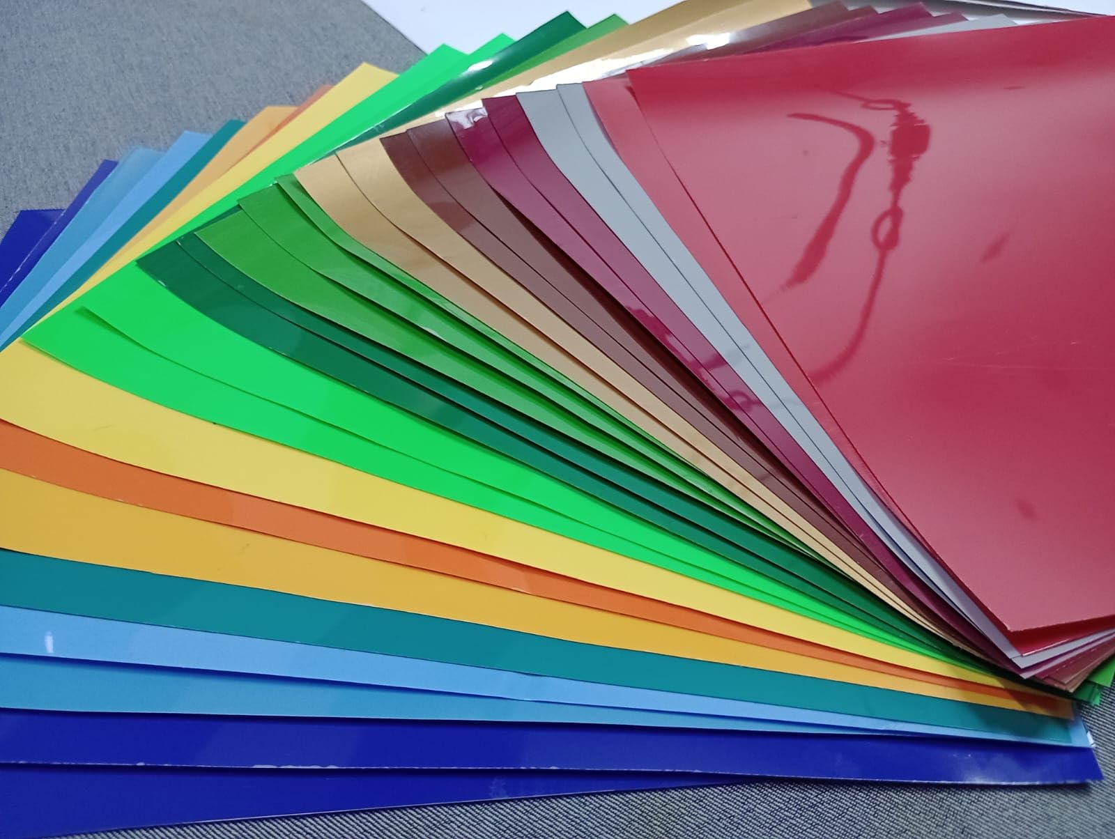 Vinil textil de acabado mate Colortex® para cortes de detalle (30 cm x 30 cm)