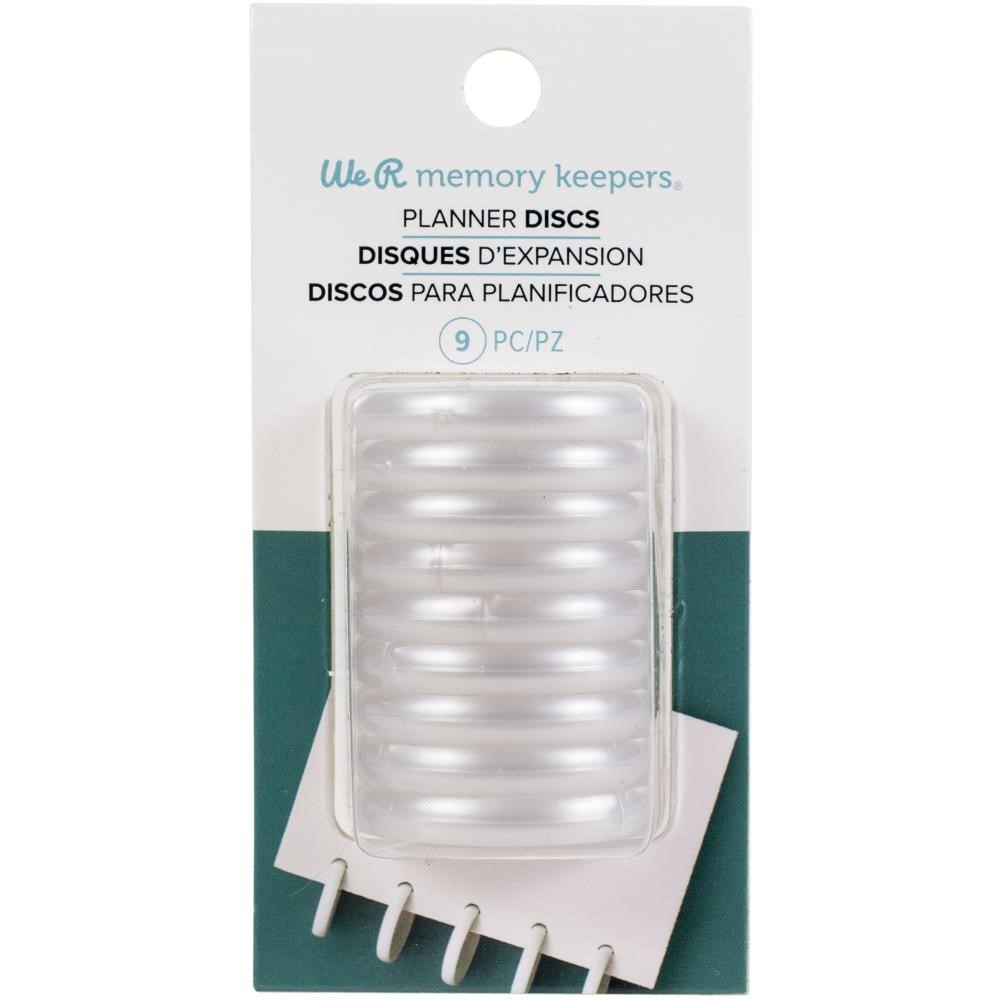 Argollas para Agenda Perlas 9 piezas