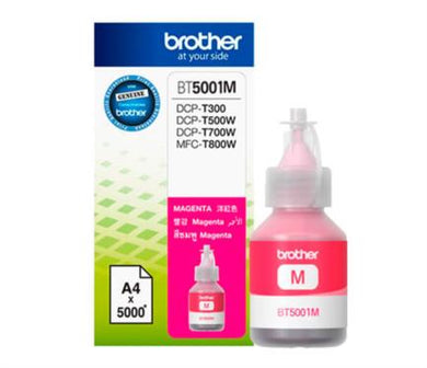 Tinta Brother BT5001M Rendimiento Ultra 5000 Páginas Color Magenta