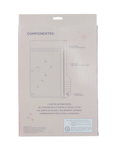 CORTADOR GUILLOTINA DE PAPEL 8.5x12” QUELLI