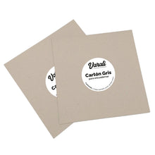 Cargar imagen en el visor de la galería, Cartón gris para encuadernar 2 mm 12x12" 2 pzas - Varali