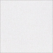 Cargar imagen en el visor de la galería, Cartulina Bazzill Bling Text Blanco 12x12 Pulg | 302311
