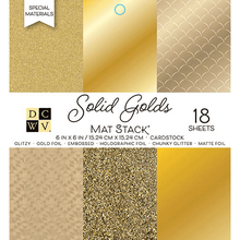 Cargar imagen en el visor de la galería, Cartulina Foil Oros Solidos 6x6 pulg | PS-006-00120