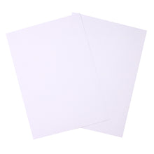 Cargar imagen en el visor de la galería, Cartulinas Texturizadas Blanca A4 Quelli Paquete 50 Pzs - Blanco