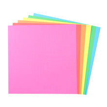 Cargar imagen en el visor de la galería, Cartulinas Texturizadas Colores 12x12" Quelli Paq 36pzs - MULTICOLOR
