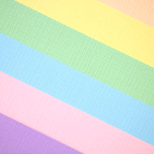 Cargar imagen en el visor de la galería, Cartulinas Texturizadas Pastel 12x12" Quelli Paq 36pzs - Pastel