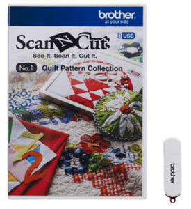 Colección de patrones de acolchado ScanNCut CAUSB1