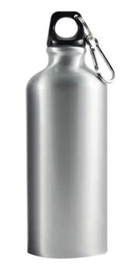 Botella deportiva de aluminio PLATA/BLANCO 600ml