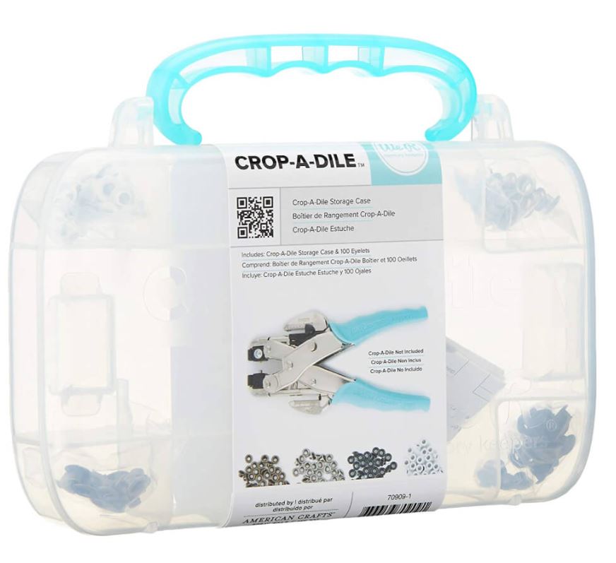 ESTUCHE TEAL PARA PERFORADORAS CROP-A-DILE WE R – 3d4 Designers