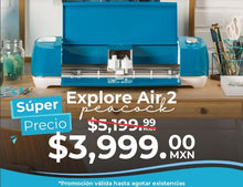 Cargar imagen en el visor de la galería, PLOTTER DE CORTE CRICUT EXPLORE AIR 2 AZUL PEACOCK  OFERTA / 105 5473