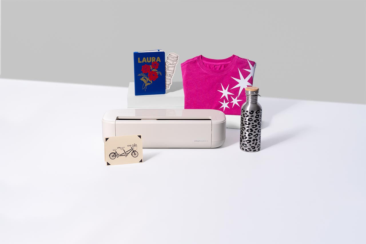 Kit Plotter de Corte Cricut Explore 5 Essential Perla