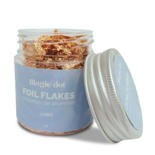 Cargar imagen en el visor de la galería, FOIL FLAKES HOJAS DE ALUMINIO COBRE 3GR MAGIC DOT