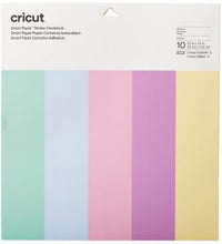 Cargar imagen en el visor de la galería, HOJAS DE CARTULINA ADHESIVA SMART PASTEL 13X13 PULG 10 PIEZAS | 2008321