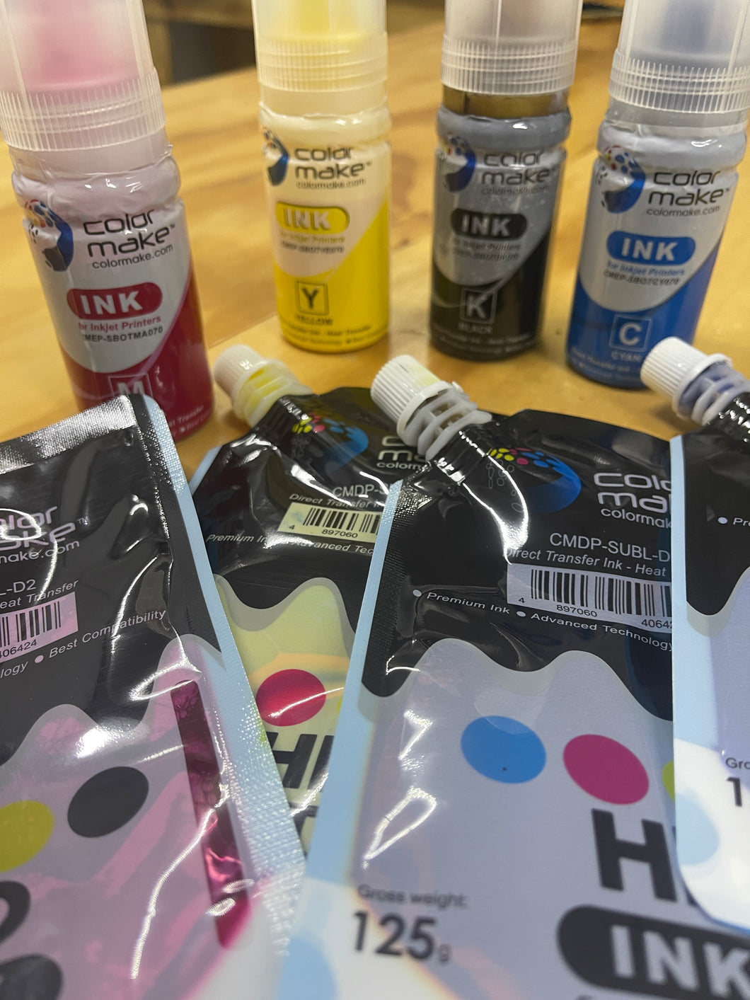 Tinta Sublimacion Color Make para Epson