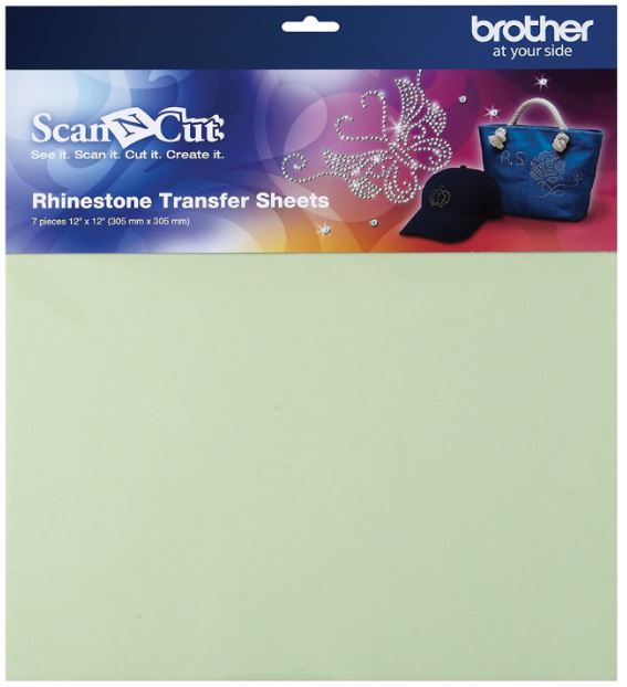 Juego hojas de transferencia de pedrería ScanNCut CARSTS1