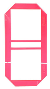 KIT DE HERRAMIENTAS PARA ENCUADERNADO VARALI ACRÍLICO ROSA