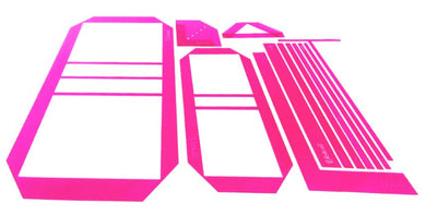 KIT DE HERRAMIENTAS PARA ENCUADERNADO VARALI ACRÍLICO ROSA