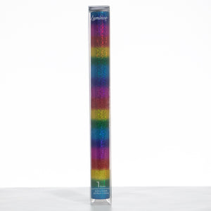 FOIL P/IMP LÁSER LUMINOS RL 12.5" X 3MTS BRILLOS ARCOÍRIS METÁLICO