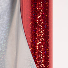 Cargar imagen en el visor de la galería, FOIL P/ IMP LÁSER LUMINOS RL 12.5&quot; X 3 MTS PUNTOS ROJO METÁLICO