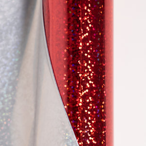 FOIL P/ IMP LÁSER LUMINOS RL 12.5" X 3 MTS PUNTOS ROJO METÁLICO