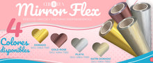 Cargar imagen en el visor de la galería, VINIL TEXTIL COLORTEX METÁLICO MIRROR FLEX