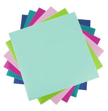Cargar imagen en el visor de la galería, MUESTRARIO VINIL ROSAS SILHOUETTE 6PZAS 30X30CM adhesivo semipermanente más ligero