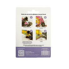 Cargar imagen en el visor de la galería, OJILLOS 1/8 "50 PZA MIX BLANCO,NEGRO, DORADO,PLATA VARALI - Varios colores