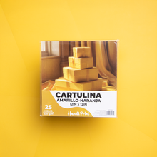 Cargar imagen en el visor de la galería, PAQUETE DE CARTULINAS 12X12&quot; PAQ. 25 PZA HANDI PRINT  220gr
