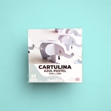 Cargar imagen en el visor de la galería, PAQUETE DE CARTULINAS 12X12&quot; PAQ. 25 PZA HANDI PRINT  220gr