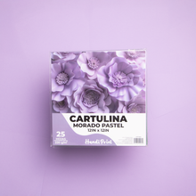 Cargar imagen en el visor de la galería, PAQUETE DE CARTULINAS 12X12&quot; PAQ. 25 PZA HANDI PRINT  220gr