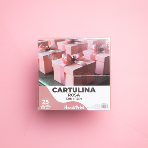 PAQUETE DE CARTULINAS 12X12" PAQ. 25 PZA HANDI PRINT  220gr