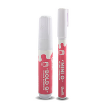 Cargar imagen en el visor de la galería, PAQUETE DE 2 PLUMAS ADHESIVAS "DUO GLOW" 1MM Y 10MM QUELLI