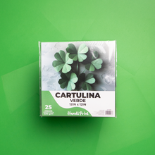 Cargar imagen en el visor de la galería, PAQUETE DE CARTULINAS 12X12&quot; PAQ. 25 PZA HANDI PRINT  220gr