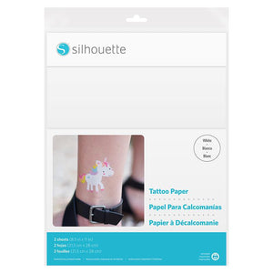 Papel para Tatuajes Imprimible Silhouette