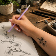 Cargar imagen en el visor de la galería, Papel para tatuajes transparente A4 Inkjet 10 sets Quelli