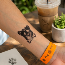 Cargar imagen en el visor de la galería, Papel para tatuajes transparente A4 Inkjet 10 sets Quelli