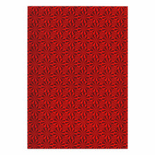 Cargar imagen en el visor de la galería, Paquete cartulina holografía rojo destellos 195gr 21x29.7 cm C/10 hojas