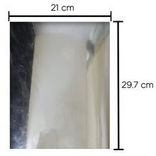 Cargar imagen en el visor de la galería, Paquete cartulina metálica plata liso 230 gr 21x29.7 cm C/10 hojas
