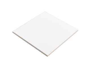 Placa de azulejo de cerámica blanco de 15 X 15 cm