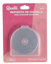 Cargar imagen en el visor de la galería, Repuestos para cortador rotatorio recto 3 pzas - Quelli
