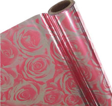 Cargar imagen en el visor de la galería, Papel Foil Holográficos Luminos Arco Iris Rosa Oro
