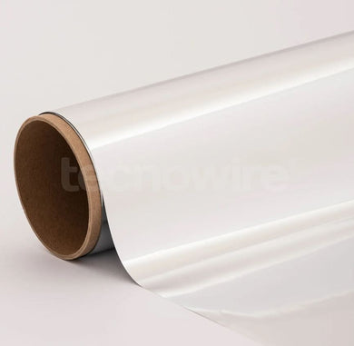 Rollo de Papel Foil SILVER GLOSSY para Impresión Laser – 10 Metros