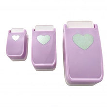 Cargar imagen en el visor de la galería, Set perforadoras corazones 3 pzas - Quelli
