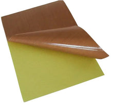 Cargar imagen en el visor de la galería, HOJA TEFLÓN PTFE CON ADHESIVO 38 X 38 CM TELA FIBRIFLON
